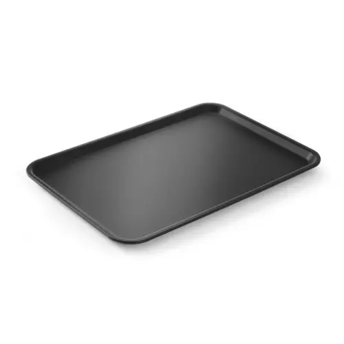 Dienblad Euronorm | Zwart | 530x370x(H)22mm Veilige Betaling