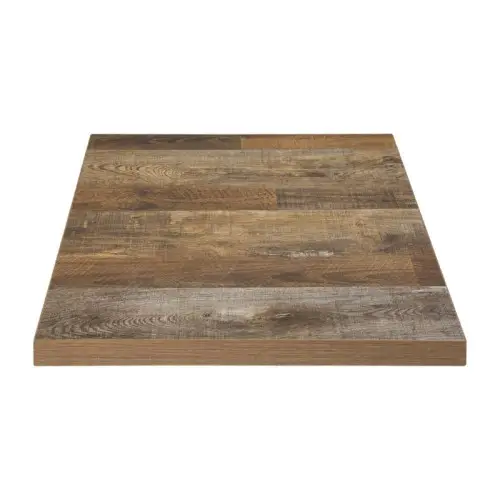 Bolero Vierkant Tafelblad Urban Dark | 60 x 60 cm. | 4.8 cm. Dik Aanbieding