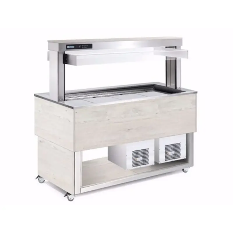 AfinoxTRADITION BLUE PLUS 6/1 GNHEMLOCK | 0.9kW | 2144x760x1481(h)mm Betaalbaar