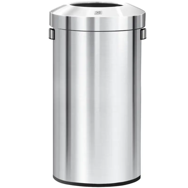 Exclusieve Aanbieding Afvalbak | URBAN BIN | RVS | 120L | Open | Anti Fingerprint | Ø484x825(h)mm
