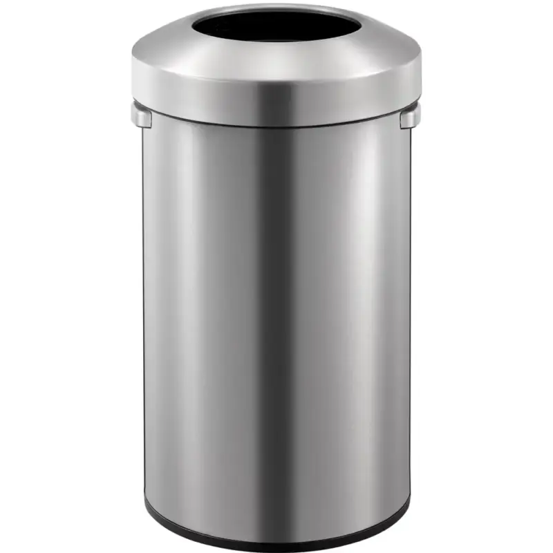 Afvalbak | URBAN BIN | RVS | 90L | Open | Anti Fingerprint | Ø448x750(h)mm Gereduceerde Prijs