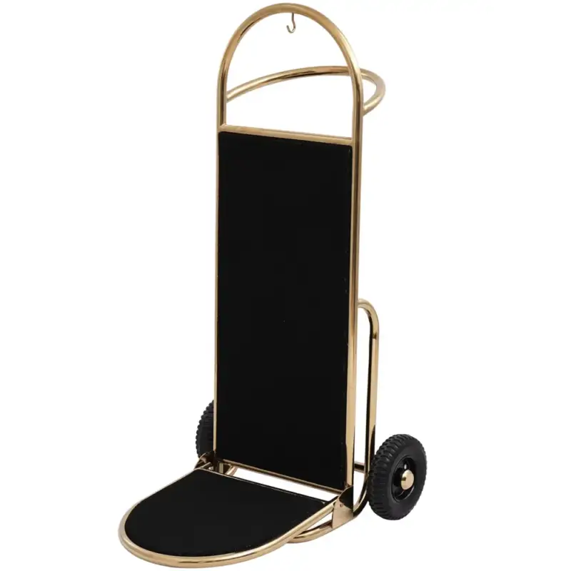 Hete Deal Bagage Steekwagen | SPRINT | RVS | Goudkleurig/Zwart | Wielen | 610x700x1200(h)mm