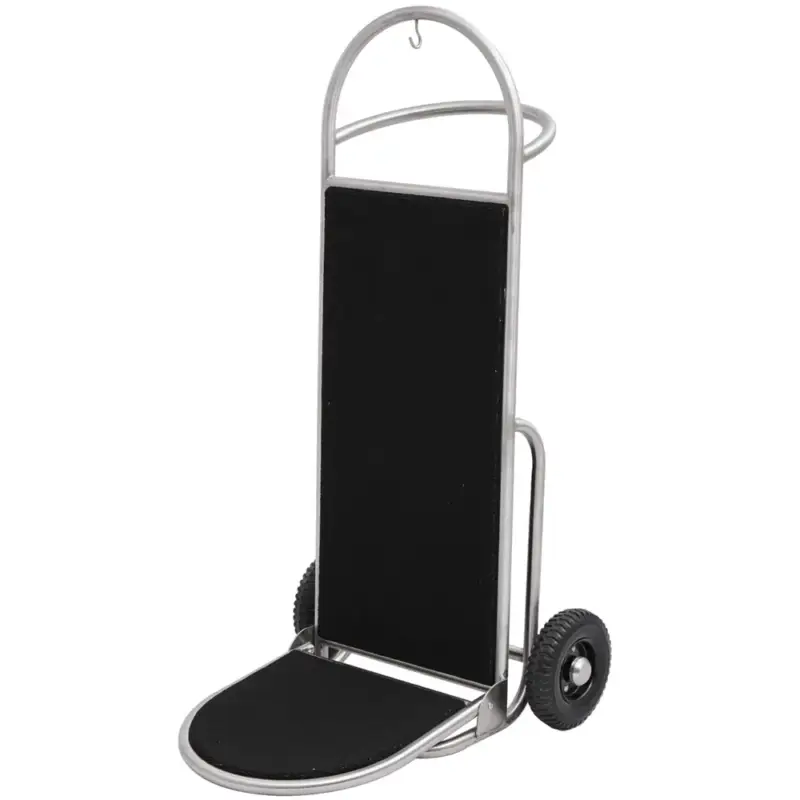 Direct Verzonden Bagage Steekwagen | SPRINT | RVS | Zwart | Wielen | 610x700x1200(h)mm