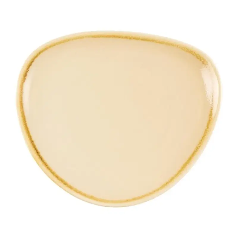 Laatste Versie Borden | KILN | Porselein | Zandsteen | 6 Stuks | Ø165mm