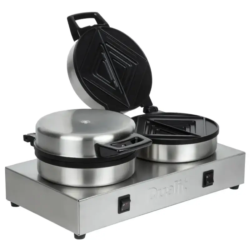 Flitsaanbieding Tosti-IJzer | Gehalveerde Sneden | 1.6kW | 400x220x190(h)mm