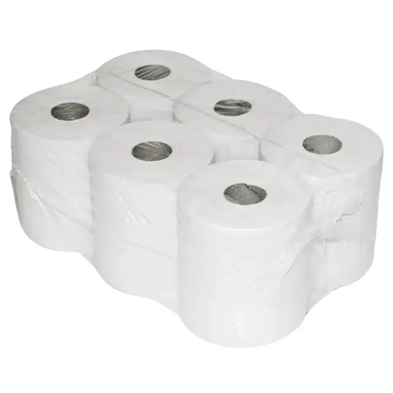 Centerfeedrol (Midi) | EURO | Geperforeerd | Recycled Papier (2-Laags) | Wit | 108m/Rol | 6 Rollen | ECO-/PEFC-Keurmerk | Ø195mm Finale Uitverkoop