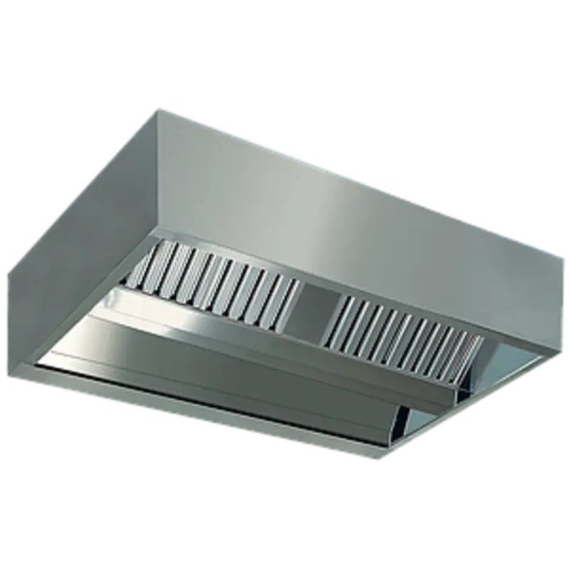 Flitsaanbieding Centrale Dampkap 'KUBO' | 10 Labyrintfilters | 2800x2200x450(h)mm