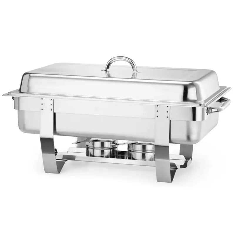 Direct Verzonden Chafing Dish | FIORA | RVS | 1/1 GN (9L) | 585x358x315(h)mm