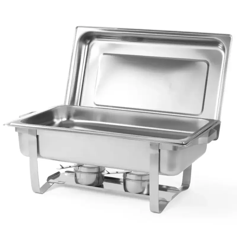 Chafing Dish | ECONOMY | RVS | 1/1 GN (9L) | 600x358x295(h)mm Exclusieve Aanbieding