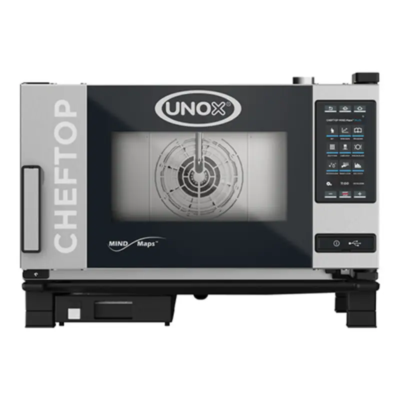 ChefTop (GN1/1)x03 MindPlus | 5,0kW/h | met hete luchtcirculatie en automatisch reinigingssysteem | 783x750x538(h)mm Koopje