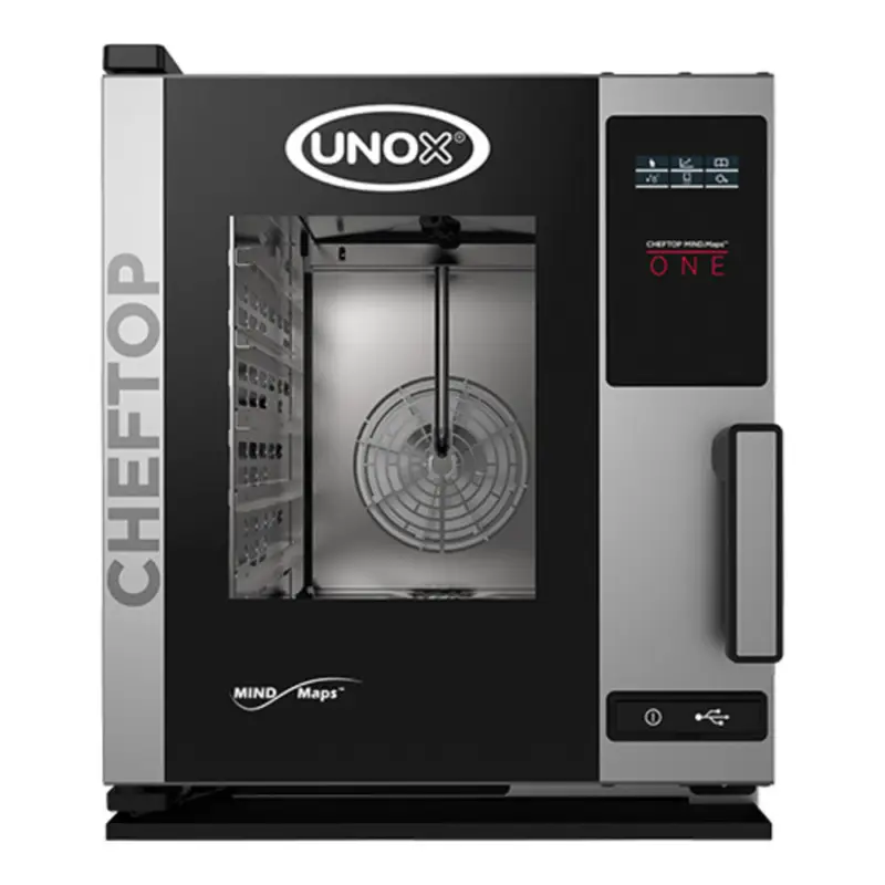 ChefTop (GN2/3)x05 MindOne |3.0kW/h | met automatisch reinigingssysteem | 720x535x649(h)mm Direct Verzonden