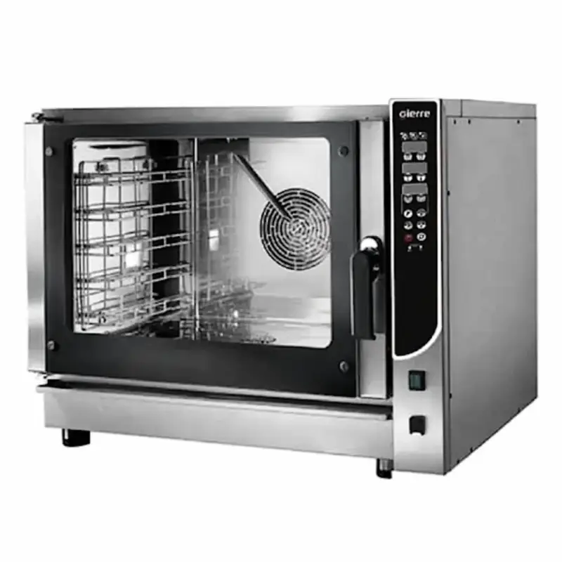 Aanbieding Combisteamer | 6 Niveaus (EN/GN) | Elektrisch | 30°C/280°C | 7.75kW (400V) | Bevochtiging (Automatisch) | Zelfreiniging | 920x840x980(h)mm