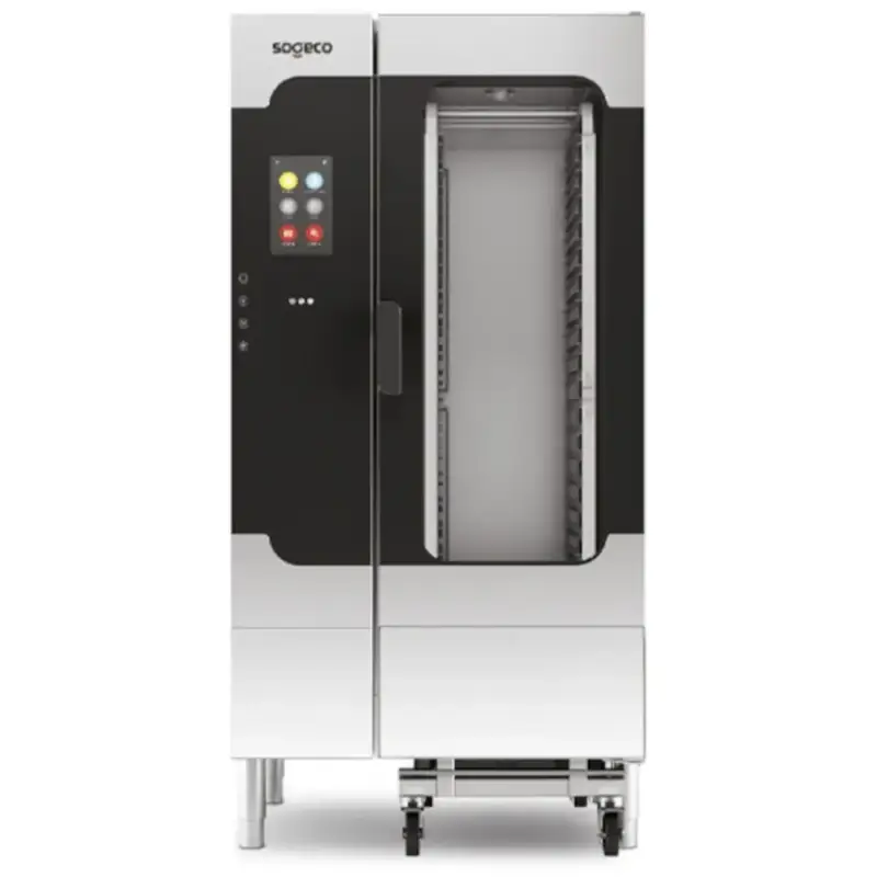 Flitsaanbieding Combisteamer | B.TEK | Elektrisch | 20 Niveaus (1/1 GN) | ≤300°C | 36.5kW (400V) | Zelfreiniging | Touchscreen | 920x798x1866(h)mm