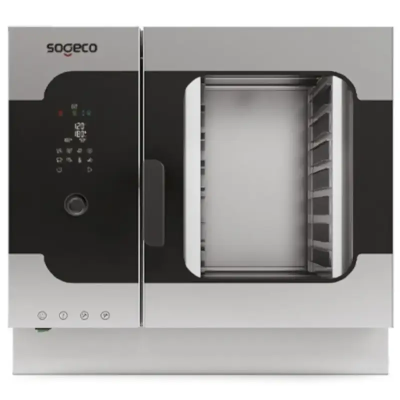 Betaalbaar Combisteamer | B.TEK | Elektrisch | 6 Niveaus (EN600x400) | ≤300°C | 9.5kW (400V) | 920x798x820(h)mm