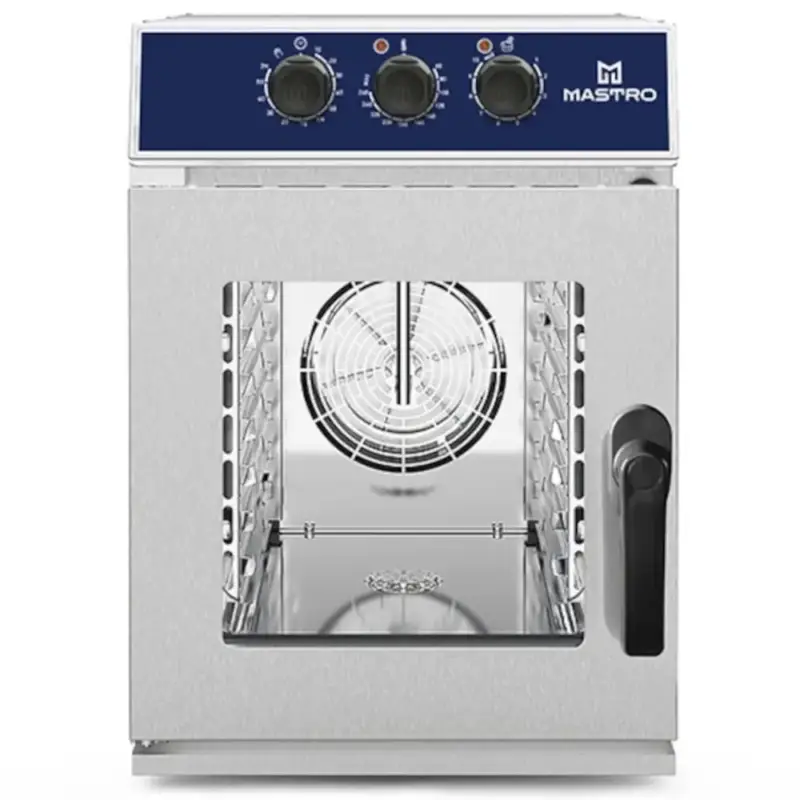 Combisteamer | Elektrisch | 6 Niveaus (2/3 GN) | 40°C/260°C | 6.3kW (400V) | 532x738x748(h)mm Uitverkoop
