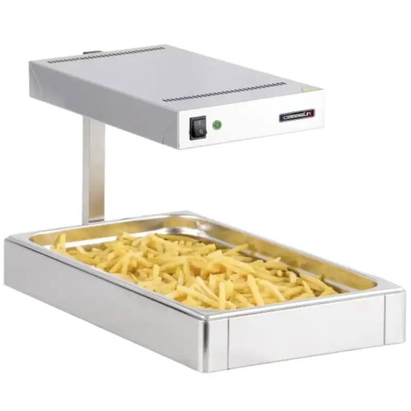 Betrouwbaar Friet-Warmhouder | 1/1 GN | 0.5kW (230V) | 330x550x380(h)mm