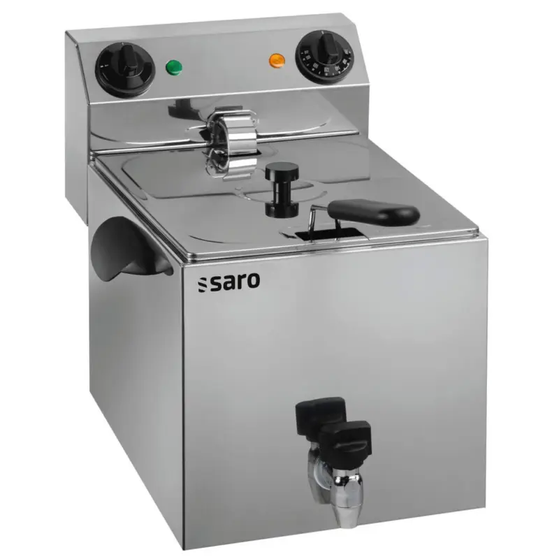 Alleen Vandaag Friteuse | PROFRI | Elektrisch | 10L | 70°C/180°C | 6kW (400V) | Aftapkraan | 335x515x350(h)mm