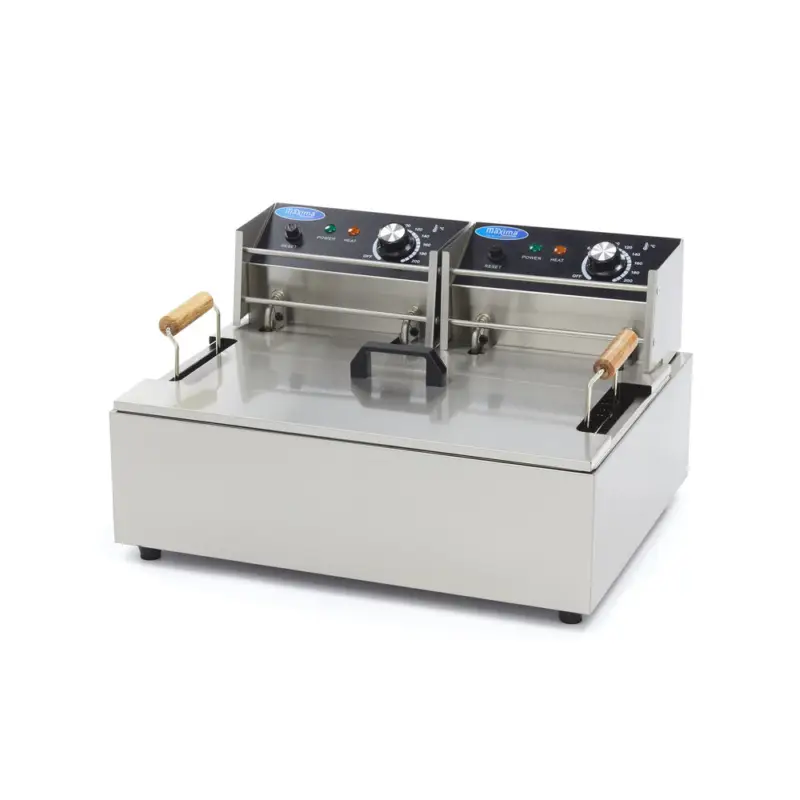 Frituurpan horeca | 50–200°C | RVS | Grote inhoud | 5kW (230V) | 570x440x315(h)mm Speciale Aanbieding