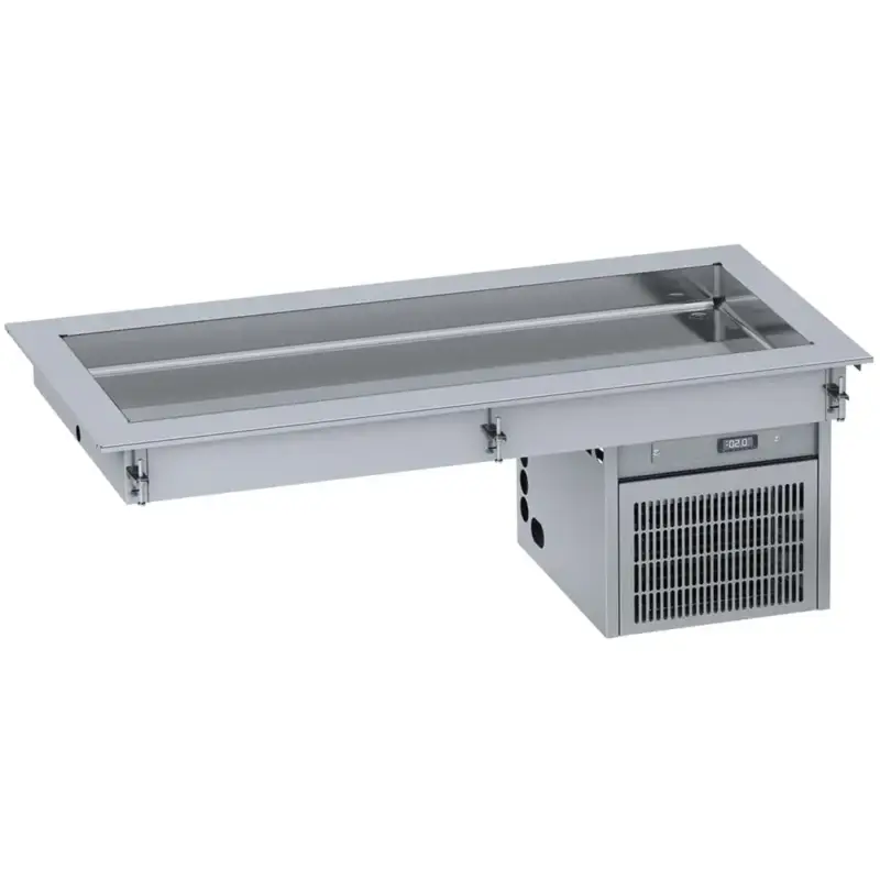 Gekoelde Bak | DROP-IN | 3/1 GN - 80mm | -10°C/+5°C | Statisch | 1115x610x521(h)mm Speciale Aanbieding