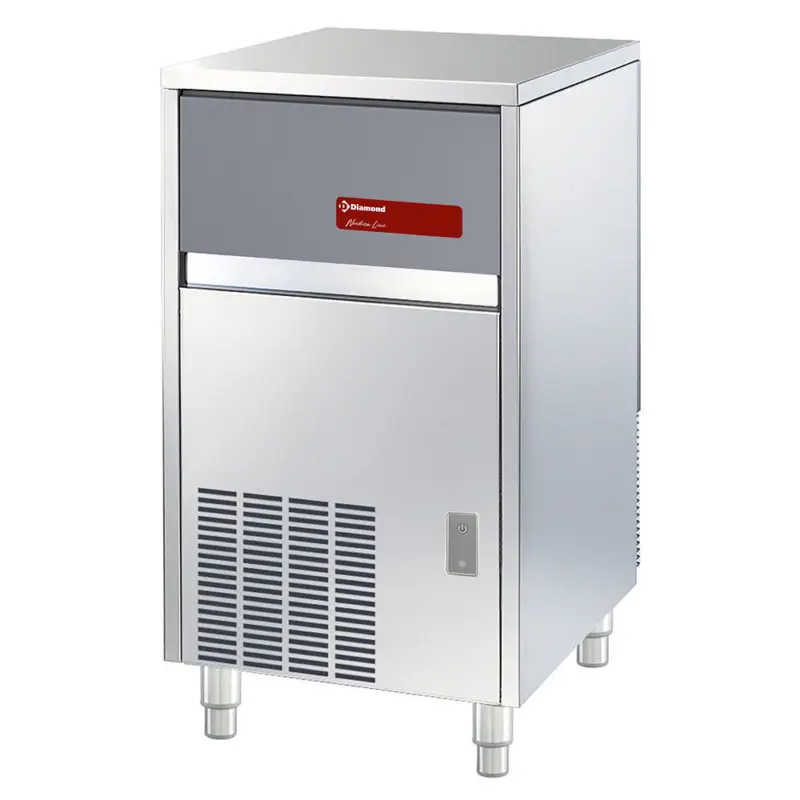 IJsblokjesmachine | 47kg/24h | Voorraad 25kg | 500x580x800+110(h)mm Bestseller