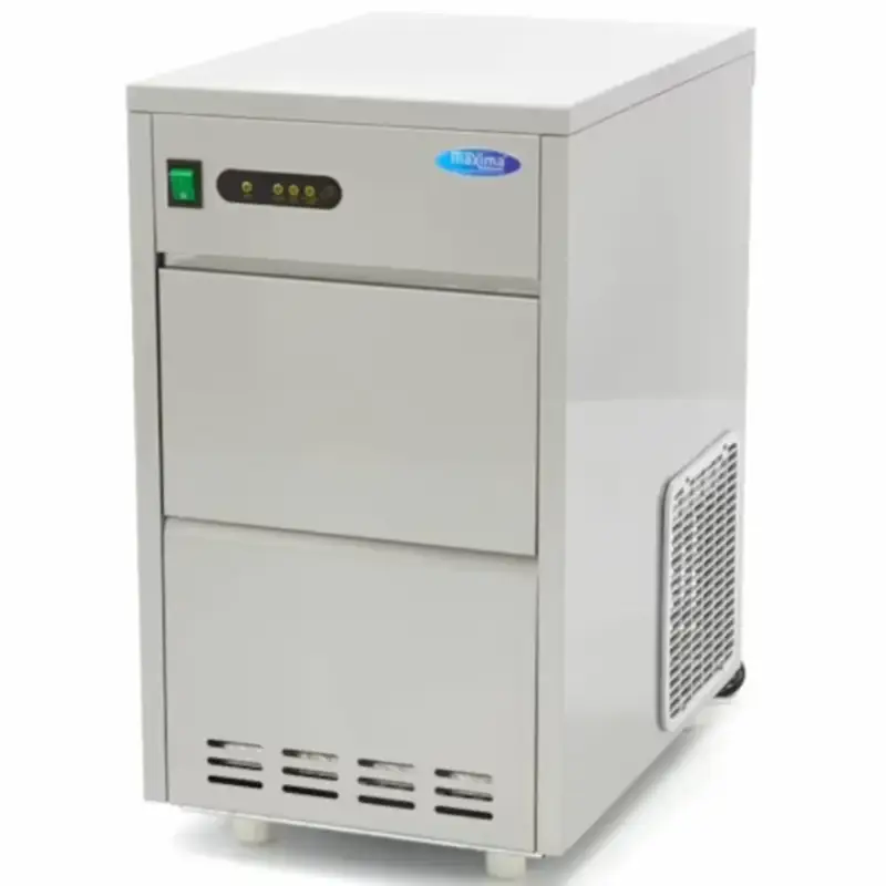 Flitsaanbieding IJsblokjesmachine | Holle Blokjes | 24kg/24u | Bunker 5kg | Luchtgekoeld | 330x470x580(h)mm