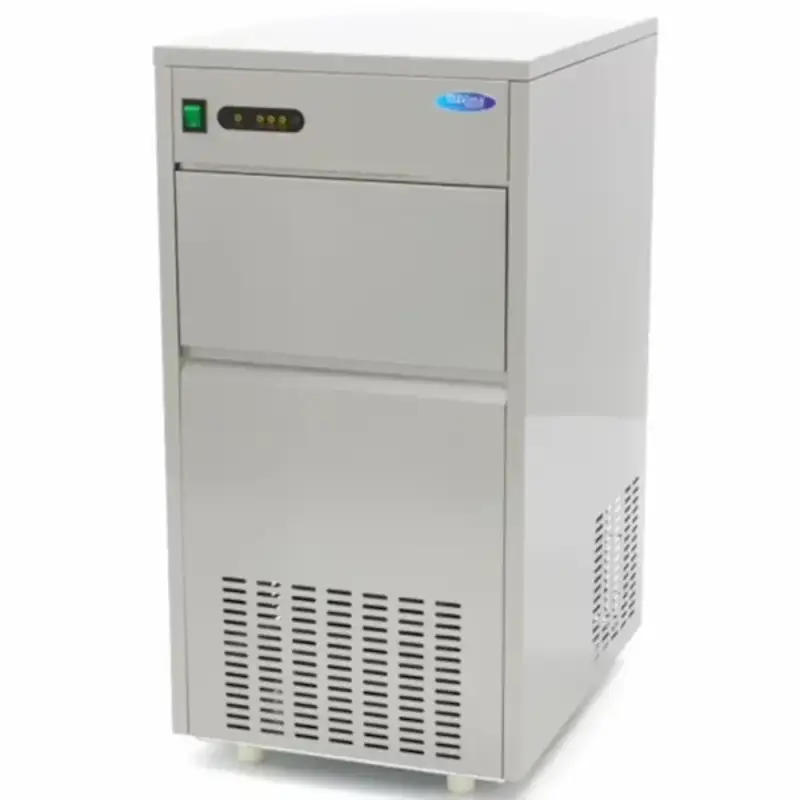 Hoge Kwaliteit IJsblokjesmachine | Holle Blokjes | 60kg/24u | Bunker 13kg | Luchtgekoeld | 400x510x785(h)mm