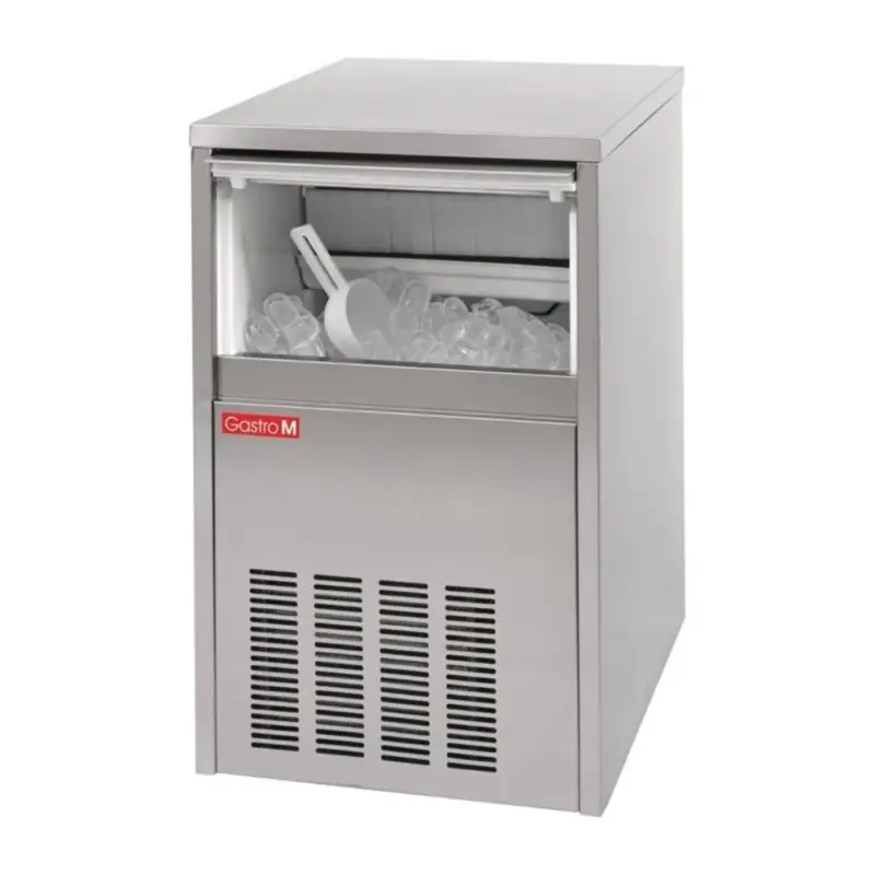 Op = Op IJsblokjesmachine | 28kg/24h | Voorraad 12kg | 400x460x670(h)mm
