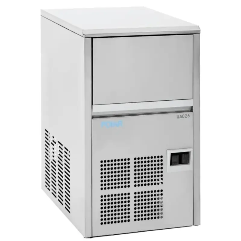 Populair IJsblokjesmachine | U-SERIE | Volle Blokjes (18g) | 21kg/24u | Bunker 4kg | Luchtgekoeld | 355x435x590(h)mm