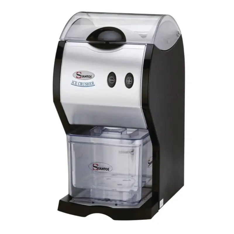 Betrouwbaar IJscrusher No.53A | 130W | 180kg/h | Opvangbak | 236x353x474(h)mm