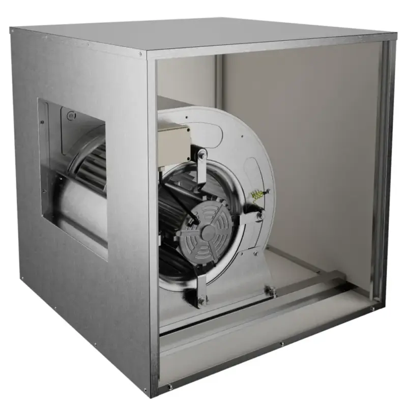 Inbox Afzuigmotor | 1300m³/u | Centrifugaal | 0.12kW (230V) | 500x500x500(h)mm Express Levering