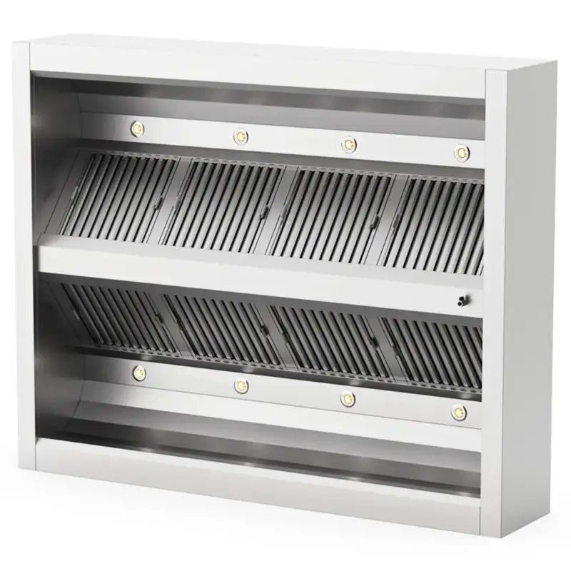 Inductie-Afzuigkap | Eilandmodel | Excl. Motor | Verlichting | 2000x2000x500(h)mm Goedkoop