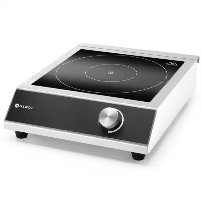 Inductiekookplaat | KitchenLine | 1 Kookpunt | 3.5kW (230V) | 327x425x100(h)mm Nieuw