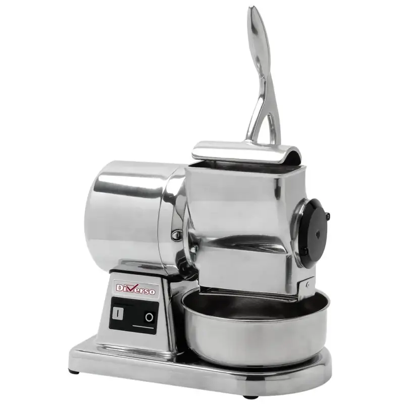 Beperkt Aanbod Kaasraspmachine | Invoer 110x65 | 30kg/u | 1.400RPM | 0.38kW (230V) | 280x250x310(h)mm