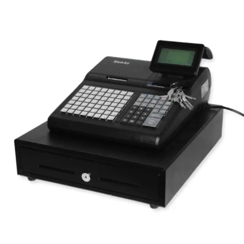 Kassa | SPS-325 | 56 Preset-Toetsen | 8-/2-Regeldisplays | Bonprinter 57.5mm | Kassalade | 400x450x279(h)mm Nieuw