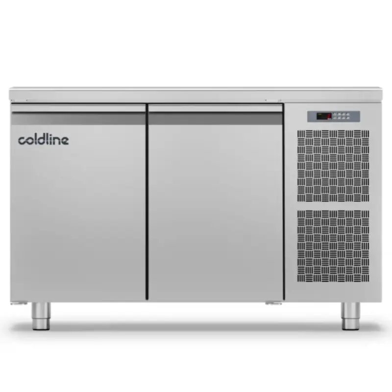 Actieprijs Koelwerkbank | MASTER | Energiezuinig | 303L | 2 Deuren (1/1 GN) | -2°C/+8°C | Geforceerd | WiFi + App | 1300x700x900(h)mm