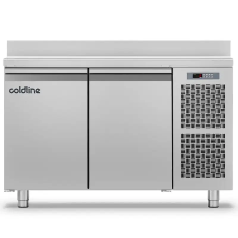 Koelwerkbank | MASTER | Energiezuinig | 303L | 2 Deuren (1/1 GN) | -2°C/+8°C | Geforceerd | WiFi + App | Achteropstand | 1300x700x1000(h)mm Weekendaanbieding