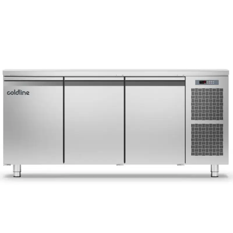 Koelwerkbank | MASTER | Energiezuinig | 440L | 3 Deuren (1/1 GN) | -2°C/+8°C | Geforceerd | WiFi + App | 1780x700x850(h)mm Shop Nu