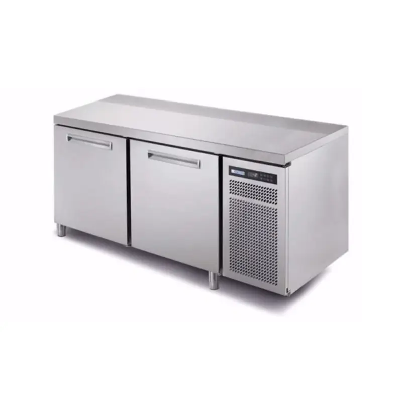 Bakkerij Koelwerkbank | SPRING | 385L | 2 Deuren (EN600x400) | -2°C/+7°C | Geforceerd | 0.25kW | Luchtvochtigheid Instelbaar | 1450x800x900(h)mm Gecertificeerd