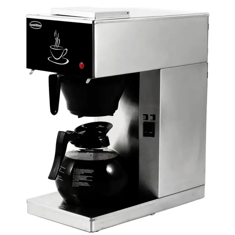 Koop Vandaag Koffiezetapparaat | RVS | Enkel | 1.8L | Warmhoudfunctie | Incl. Glazen Kan | 2.02kW (230V) | 205x405x455(h)mm