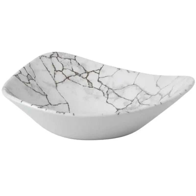 Kommen | STUDIO PRINTS KINTSUGI | Porselein | Grijs | 60cl | 12 Stuks | Ø235mm Weekendaanbieding