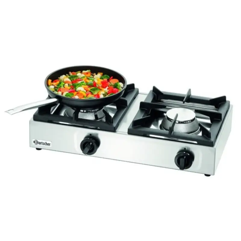Dagaanbieding Kooktoestel | Gas | 2K1100 | 2 Kookpitten | 11kW | 660x350x170(h)mm