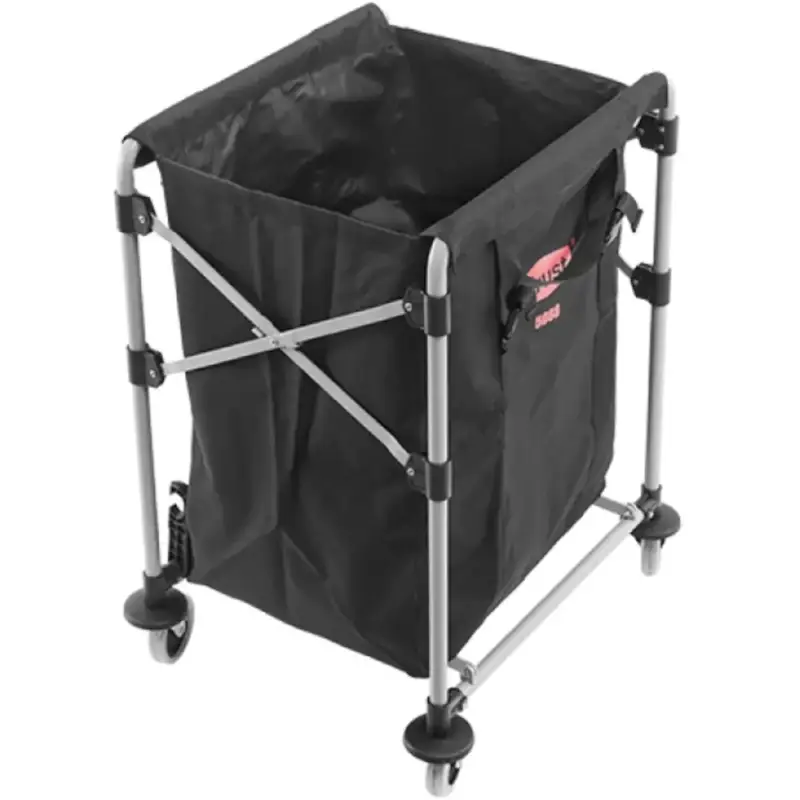 Linnenwagen | Staal | Inklapbaar | Incl. Waszak | Wielen | 652x538x820(h)mm Aanbieding
