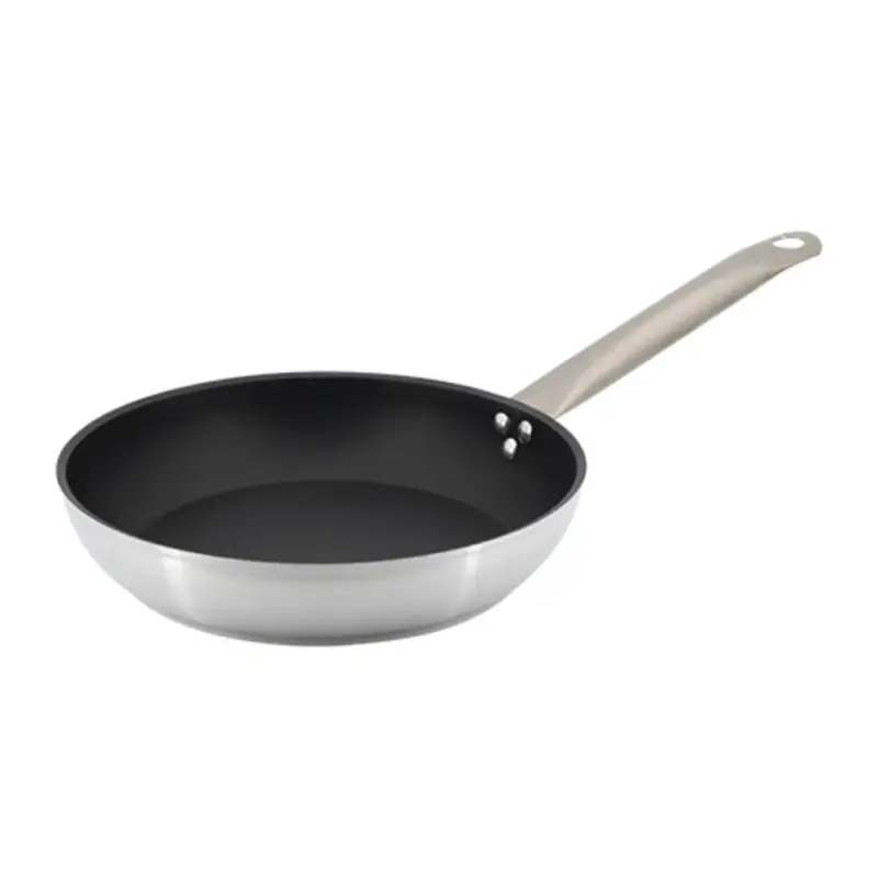 Lyonnaiserpan | PROFESSIONE CUOCO 501 | Aluminium (Antiaanbaklaag) | Div. Warmtebronnen | Ø240x58(h)mm Beperkte Voorraad