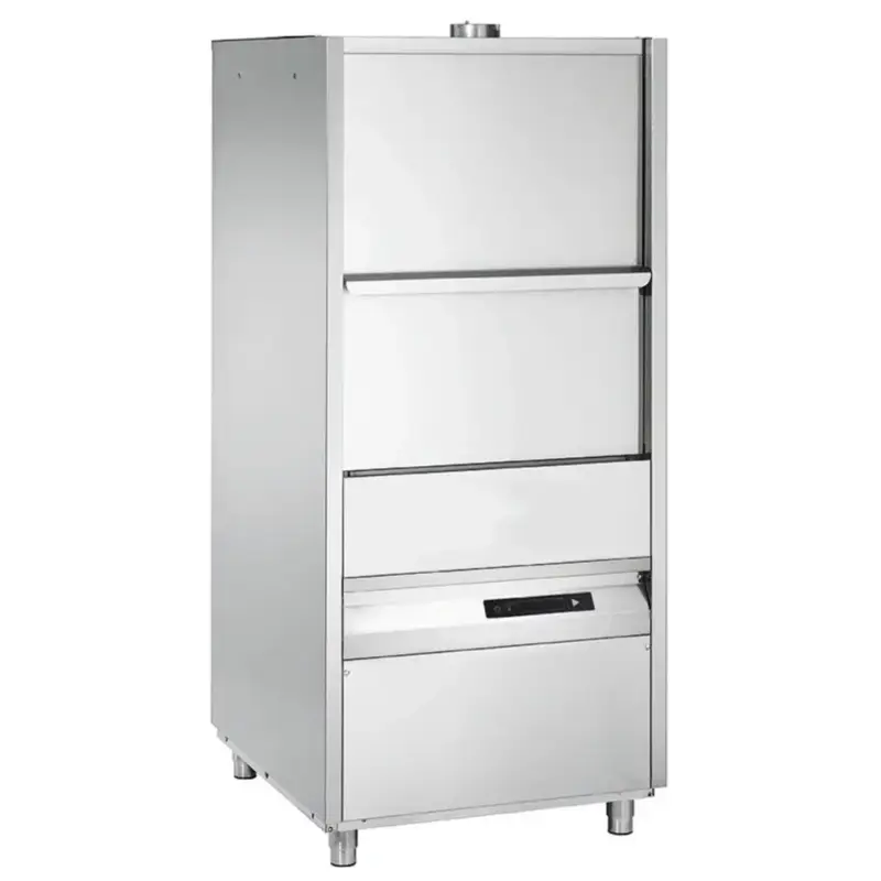 Pannen-/Pottenwasser | Mand 660x815 | Afvoerpomp | Zeeppomp | Naglanspomp | Breaktank | 400V | Dubbelwandig | 835x1020x1905(h)mm Flitsaanbieding