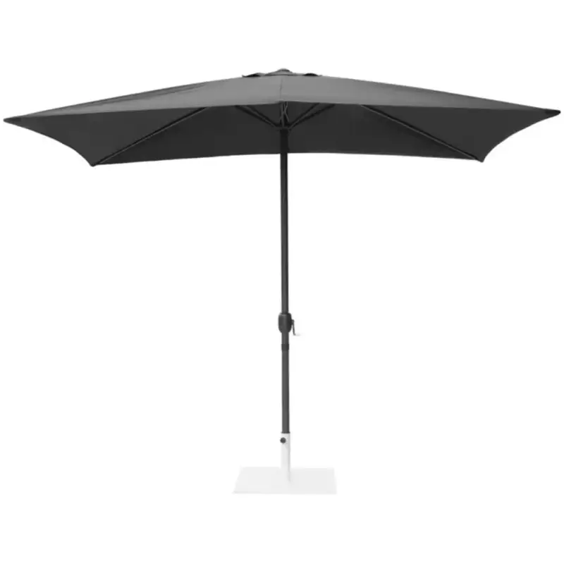 Superprijs Parasol | SEVILLA | Zwart | Rechthoek | UV-bestendig | Vlamvertragend | 3000x2000x2570(h)mm