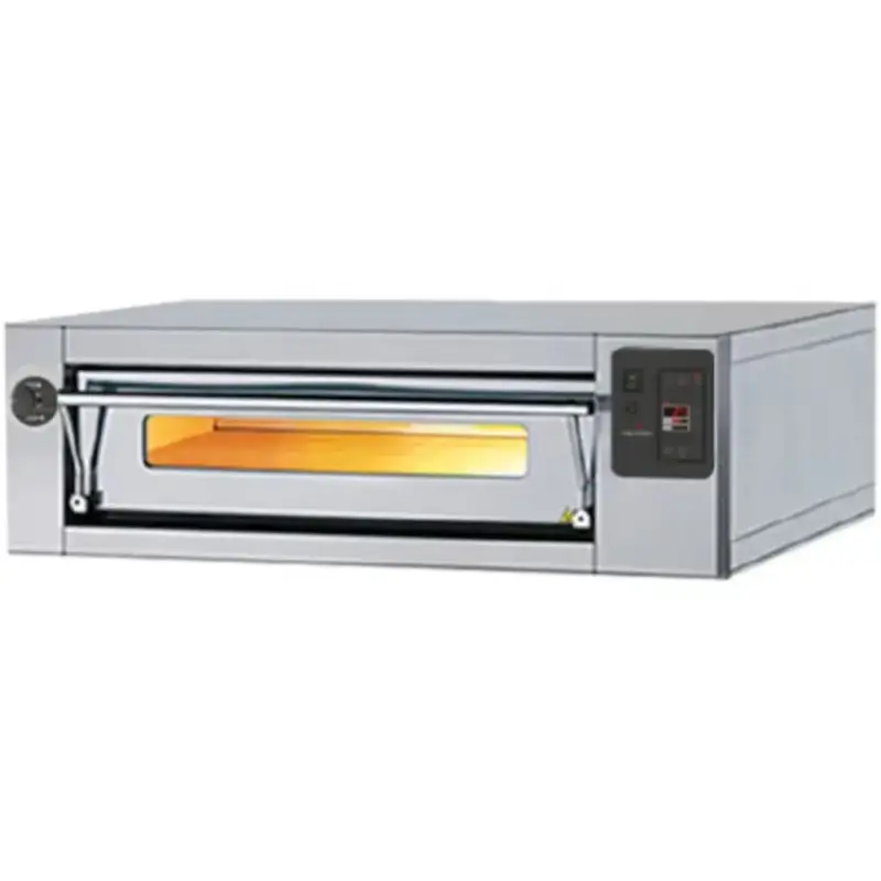 Pizzaoven | EURO CLASSIC | Elektrisch | 8x Ø30cm | 0°C/450°C | 8.5kW (400V) | Stapelbaar | 1620x960x400(h)mm Koop Online
