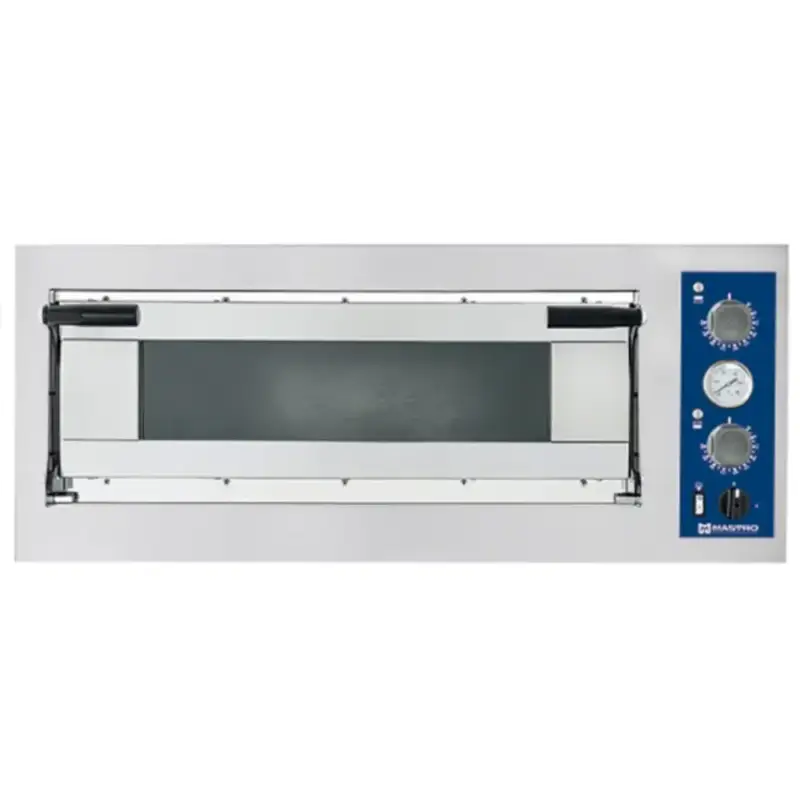 Voordeelprijs Pizzaoven | GO LINE | Elektrisch | 4x Ø35cm | 50°C/450°C | 6kW (400V) | Stapelbaar | 1000x955x415(h)mm