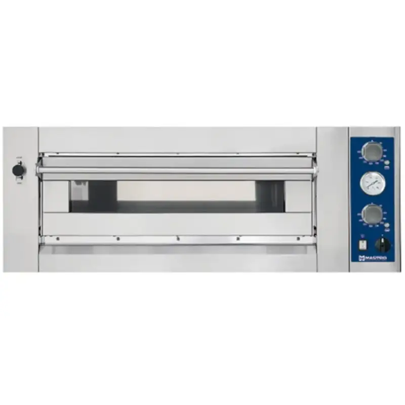 Pizzaoven | PRO LINE | Elektrisch | 6x Ø35cm | 50°C/450°C | 9.6kW (400V) | 1100x1360x400(h)mm Exclusieve Aanbieding