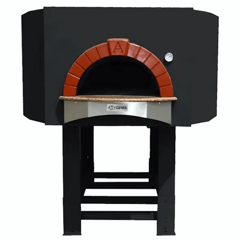 Pizzaoven | SERIE DS | Hout | 13x Ø30cm | Incl. Onderstel | 2000x2300x1860(h)mm Rechtstreeks Van De Fabrikant