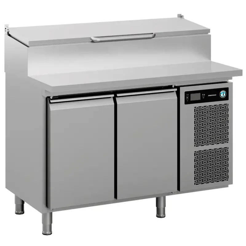 Voordeelprijs Saladette | PREMIER | 301L | 2 Deuren (1/1 GN) | Boven 7x 1/3 GN | +2°C/+12°C | Geforceerd | Klapdeksel | 1314x800x890/1160(h)mm